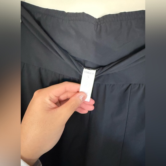 Size Small Black High Waisted Plain Pocket Casual Joggers Athletic Activewear - Picture 6 of 6